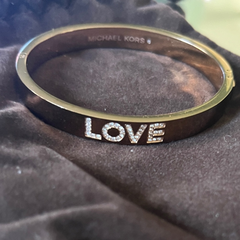 Michael Kors Collection Gold Bracelet Minimalist Elegance